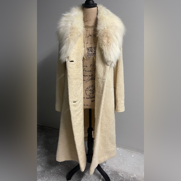 Vintage Sterling Stall Fox Fur Coat Small - Picture 2 of 8